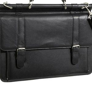 Sale sale !!!!! Beautiful black durable leather carrier  case nwot